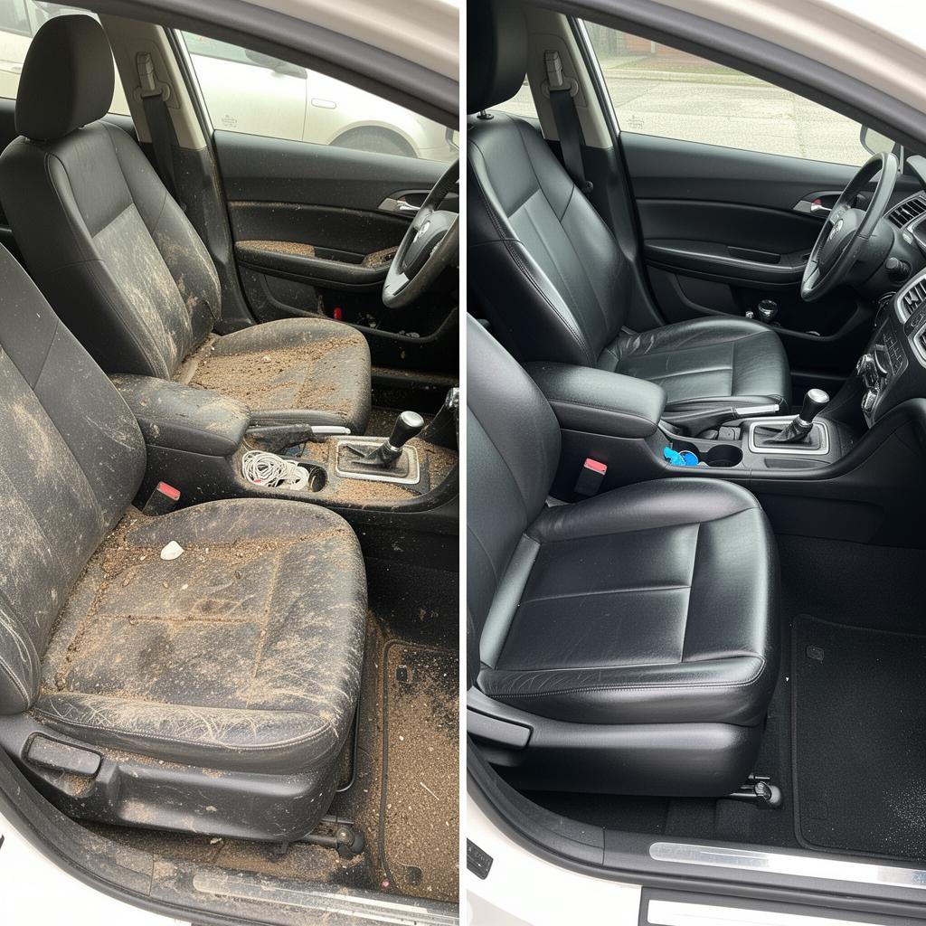 Interior deep clean
